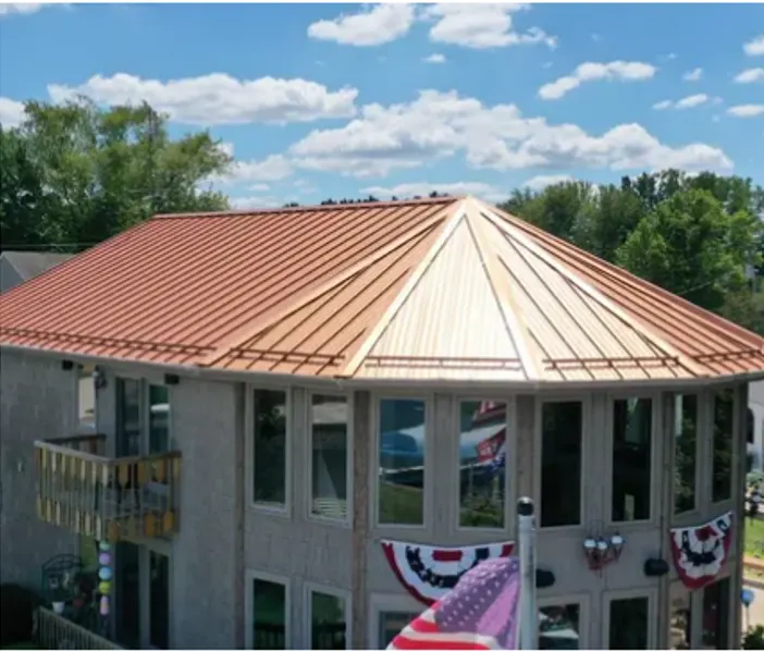 Metal roofing by New Augusta Metal Roofing near Spring Hill, IN
